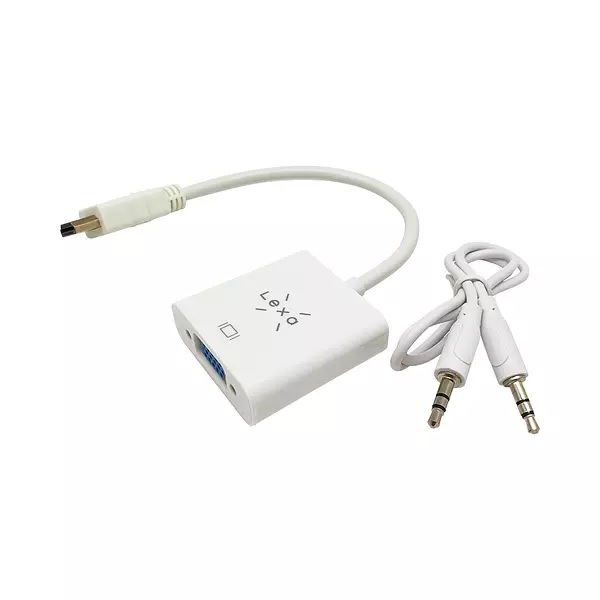 Cable Conversor HDMI a VGA + Audio